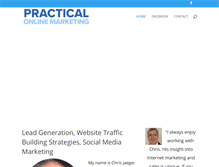 Tablet Screenshot of practicalonlinemarketing.com